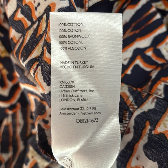 New with tags Maeve Anthropologie short sleeve tribal print maxi dress - Picture 13 of 13